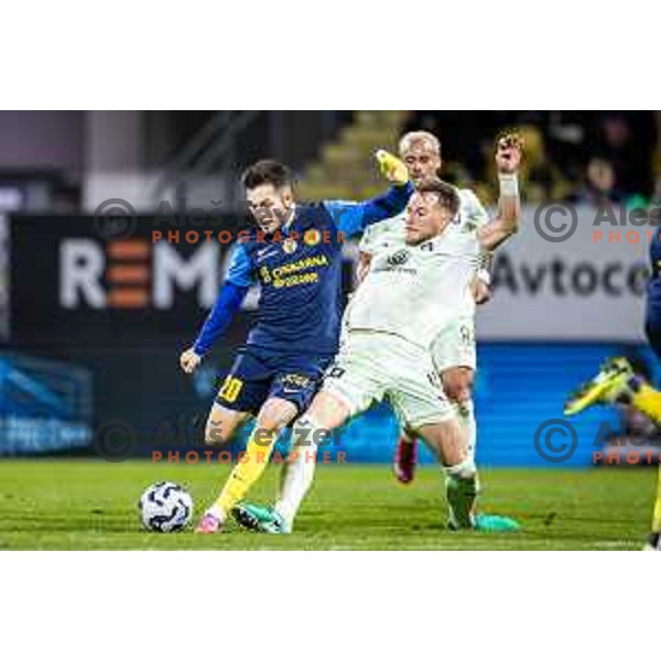 Nikita Iosifov in action during Prva liga Telemach 2025/26 football match between NK Celje and NK Olimpija in Stadion z’dezele, Celje, Slovenia on October 18, 2025. Photo: Jure Banfi