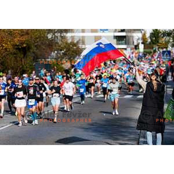 Ljubljana 2025 Marathon in Ljubljana, Slovenia on October 19, 2025