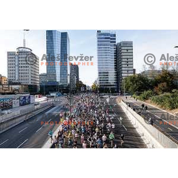 Ljubljana Marathon, Slovenia on October 19, 2025