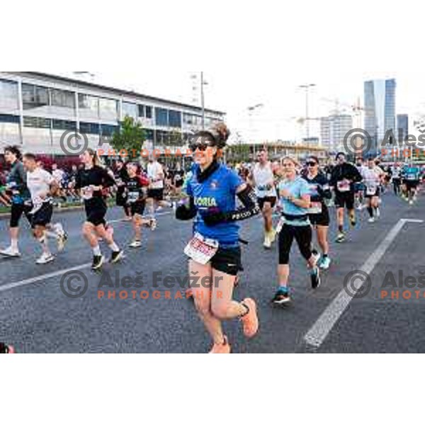 Ljubljana Marathon, Slovenia on October 19, 2025