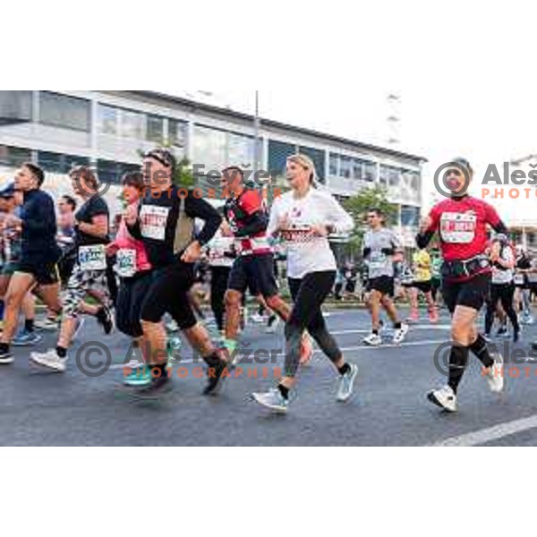 Ljubljana Marathon, Slovenia on October 19, 2025