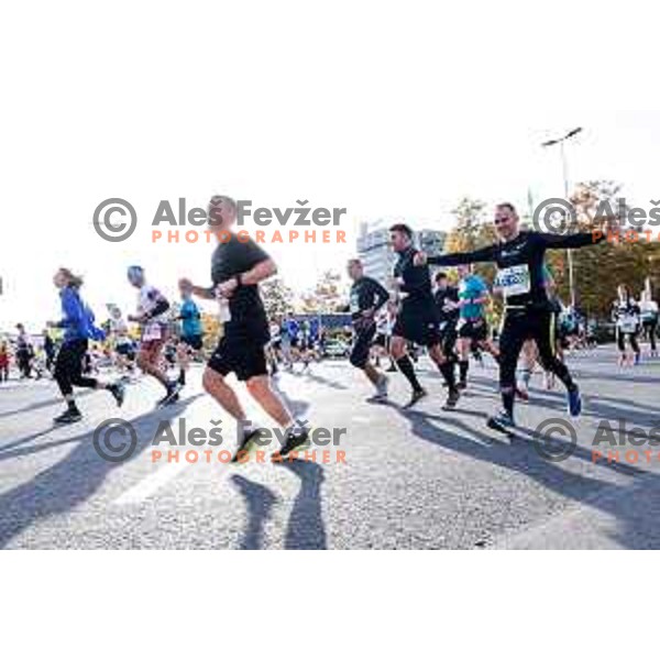 Ljubljana Marathon, Slovenia on October 19, 2025