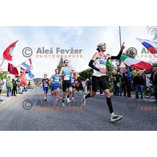 Ljubljana Marathon, Slovenia on October 19, 2025
