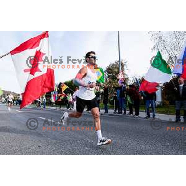 Ljubljana Marathon, Slovenia on October 19, 2025