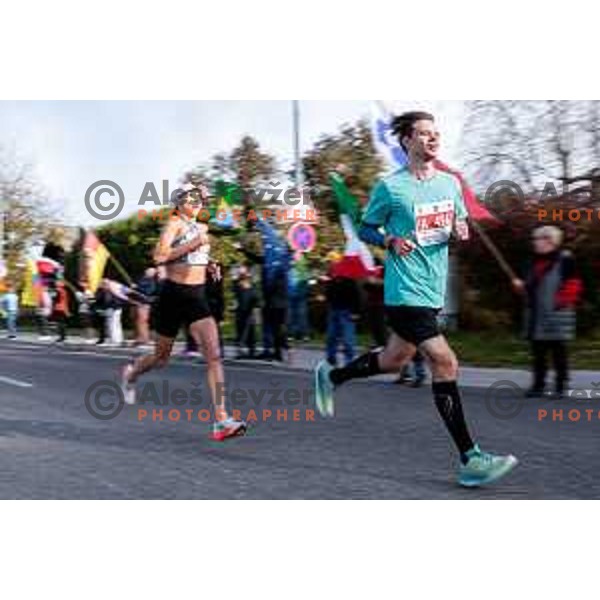Ljubljana Marathon, Slovenia on October 19, 2025