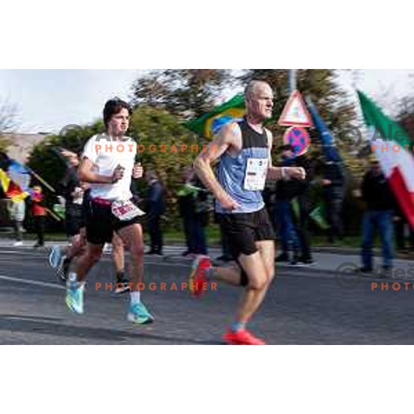 Ljubljana Marathon, Slovenia on October 19, 2025