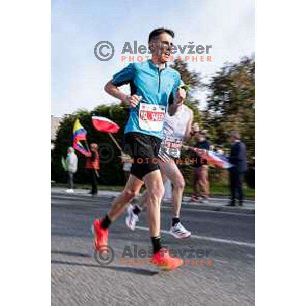 Ljubljana Marathon, Slovenia on October 19, 2025