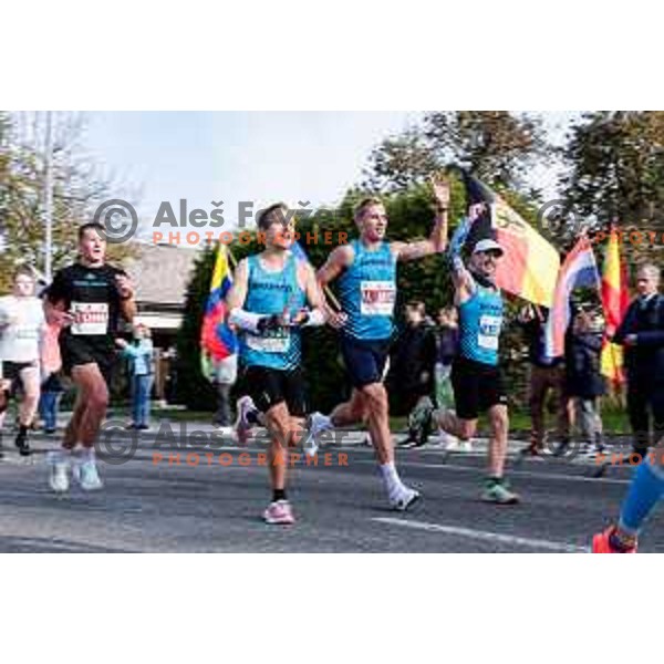 Ljubljana Marathon, Slovenia on October 19, 2025