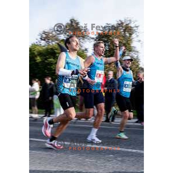 Ljubljana Marathon, Slovenia on October 19, 2025