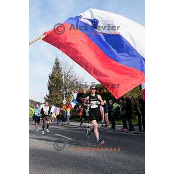 Ljubljana Marathon, Slovenia on October 19, 2025