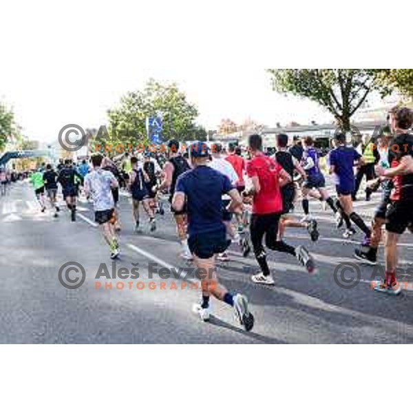 Ljubljana Marathon, Slovenia on October 19, 2025
