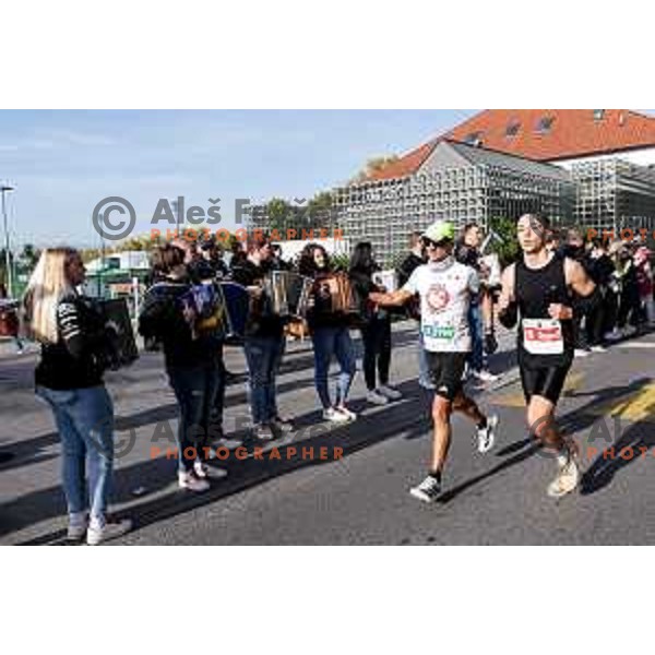 Ljubljana Marathon, Slovenia on October 19, 2025