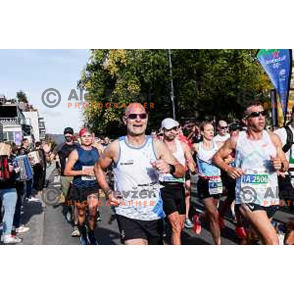 Ljubljana Marathon, Slovenia on October 19, 2025