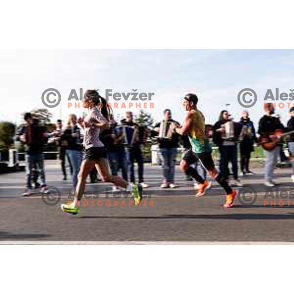 Ljubljana Marathon, Slovenia on October 19, 2025