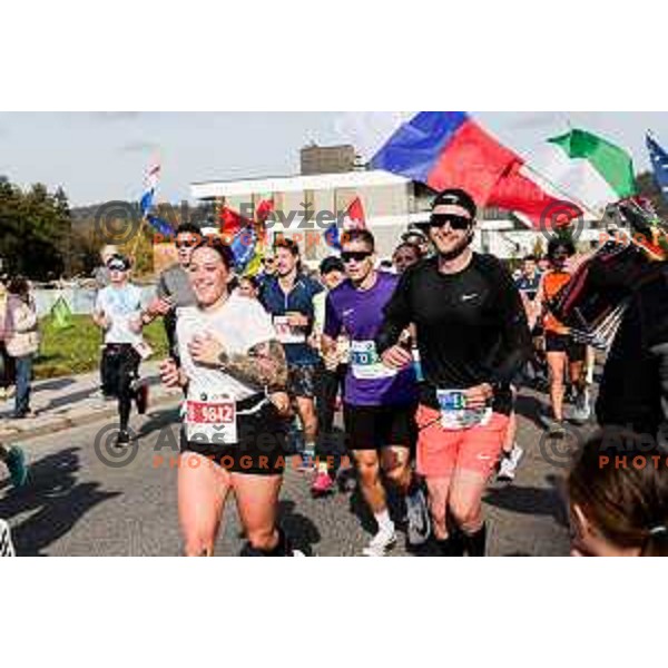 Ljubljana Marathon, Slovenia on October 19, 2025