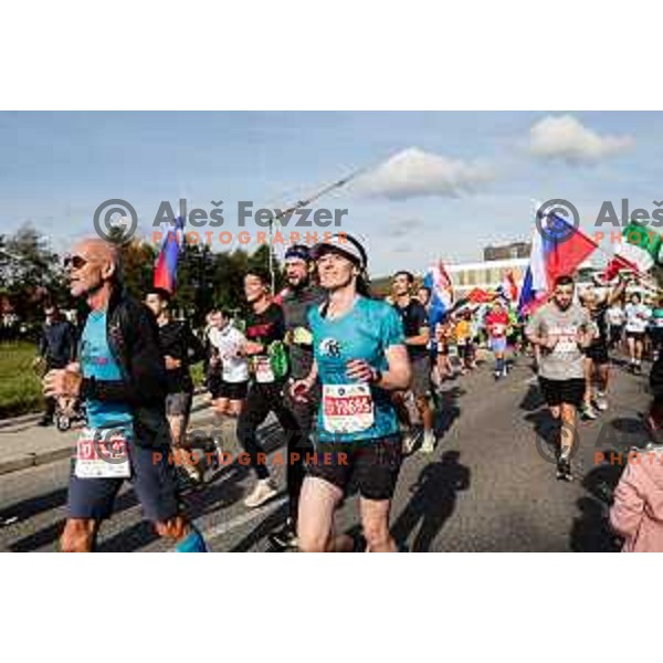 Ljubljana Marathon, Slovenia on October 19, 2025