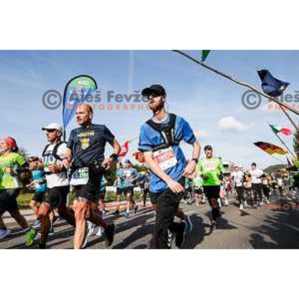 Ljubljana Marathon, Slovenia on October 19, 2025