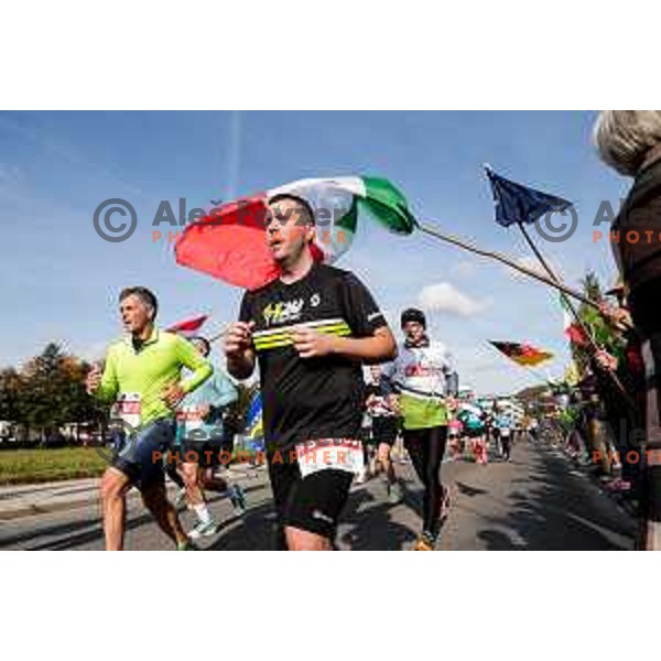 Ljubljana Marathon, Slovenia on October 19, 2025