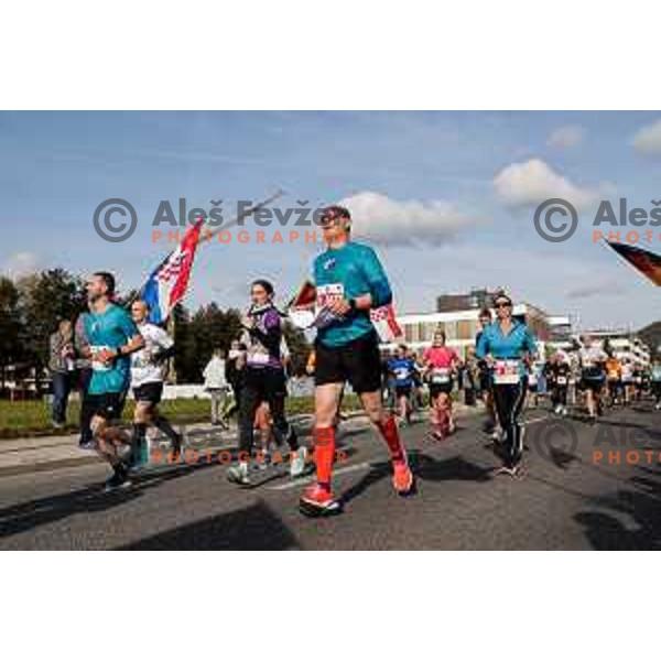 Ljubljana Marathon, Slovenia on October 19, 2025