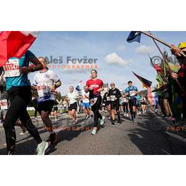 Ljubljana Marathon, Slovenia on October 19, 2025