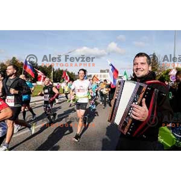 Ljubljana Marathon, Slovenia on October 19, 2025