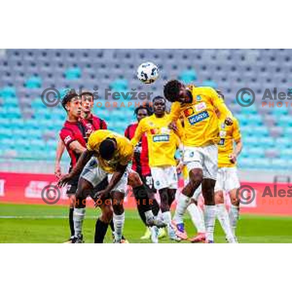in action during Prva liga Telemach 2025/2026 football match between Bravo Big Bang and Primorje in Ljubljana, Slovenia on October 19, 2025
