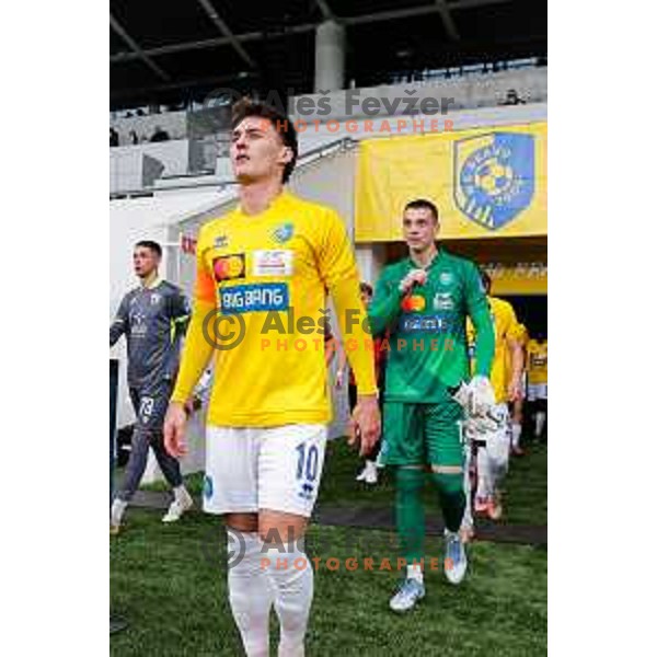 Martin Pecar during Prva liga Telemach 2025/2026 football match between Bravo Big Bang and Primorje in Ljubljana, Slovenia on October 19, 2025