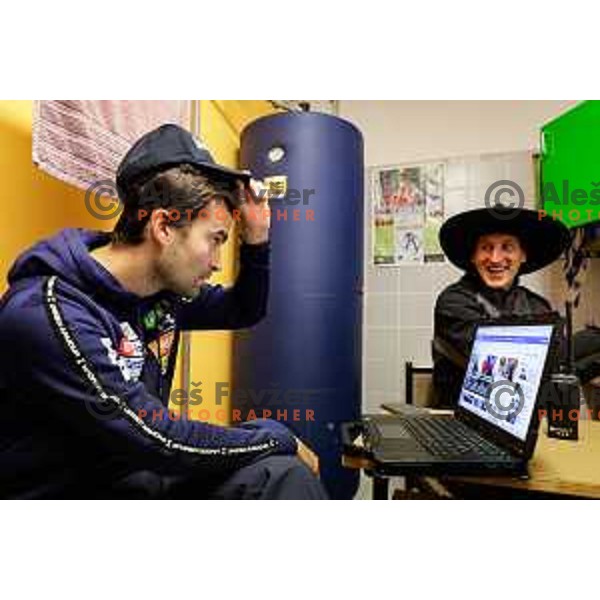Robert Hrgota at Slovenian Ski jumping National Championship summer edition in Kranj, Slovenia on October 21, 2025