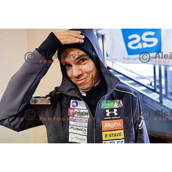 Zak Mogel at Slovenian Ski jumping National Championship summer edition in Kranj, Slovenia on October 21, 2025