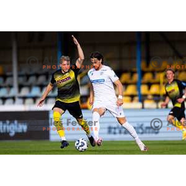 Tomi Juric of Koper in action during Prva liga Telemach 2025/2026 football match between Kalcer Radomlje and Koper in Domžale, Slovenia on October 25, 2025. Photo: Filip Barbalic