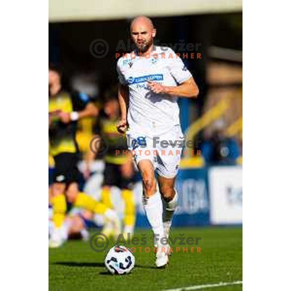 Dominik Ivkic of Koper in action during Prva liga Telemach 2025/2026 football match between Kalcer Radomlje and Koper in Domžale, Slovenia on October 25, 2025. Photo: Filip Barbalic
