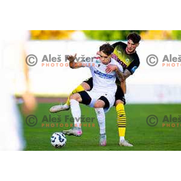 Andraz Ruedl of Koper in action during Prva liga Telemach 2025/2026 football match between Kalcer Radomlje and Koper in Domžale, Slovenia on October 25, 2025. Photo: Filip Barbalic