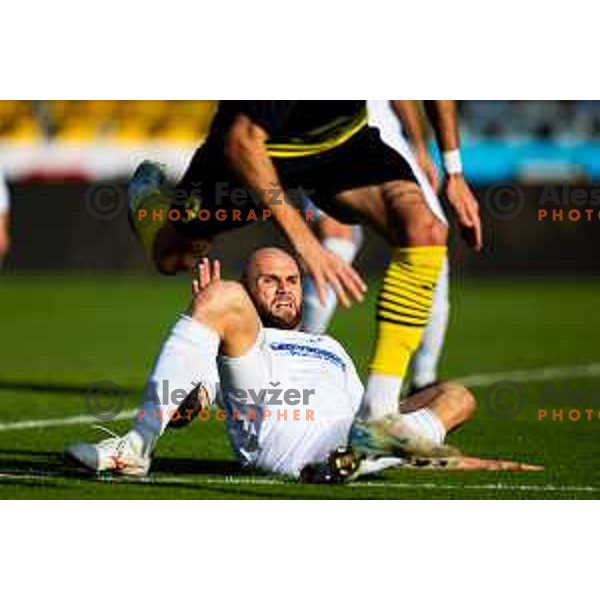 Dominik Ivkic of Koper in action during Prva liga Telemach 2025/2026 football match between Kalcer Radomlje and Koper in Domžale, Slovenia on October 25, 2025. Photo: Filip Barbalic