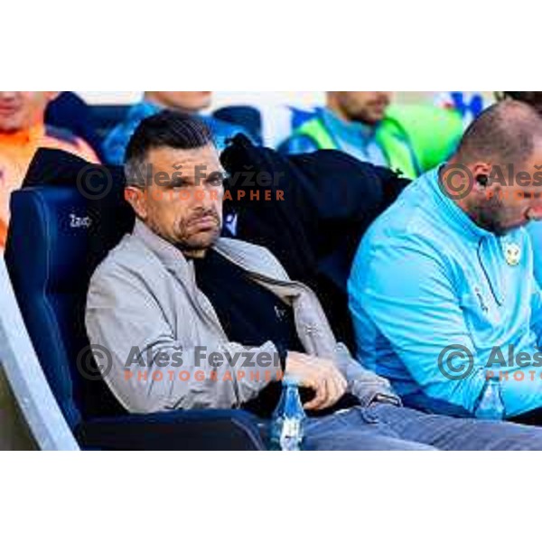 Zoran Zeljkovic, head coach of Koper during Prva liga Telemach 2025/2026 football match between Kalcer Radomlje and Koper in Domžale, Slovenia on October 25, 2025. Photo: Filip Barbalic