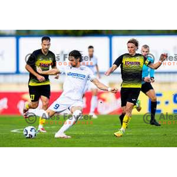 Tomi Juric of Koper in action during Prva liga Telemach 2025/2026 football match between Kalcer Radomlje and Koper in Domžale, Slovenia on October 25, 2025. Photo: Filip Barbalic