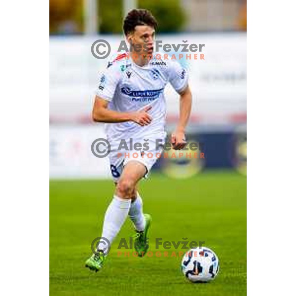 Aljaz Zalaznik of Koper in action during Prva liga Telemach 2025/2026 football match between Kalcer Radomlje and Koper in Domžale, Slovenia on October 25, 2025. Photo: Filip Barbalic