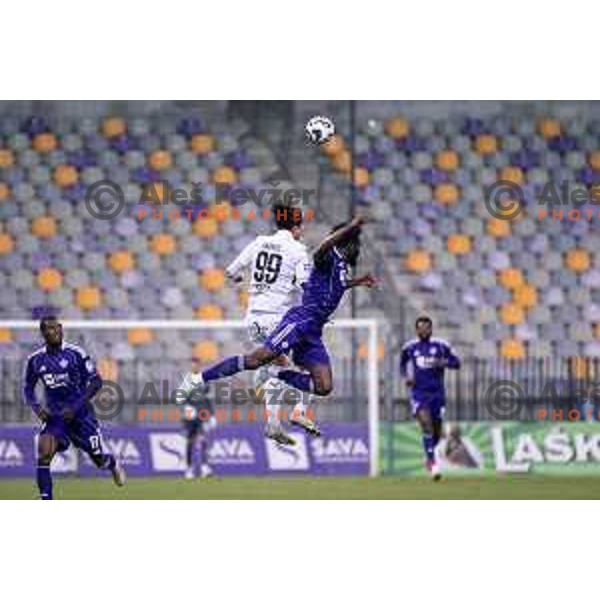 in action during Prva liga Telemach 2025/2026 football match between Maribor and Primorje at Ljudski vrt, Maribor, Slovenia on October 25, 2025 Photo: Sebastijan Andrejek Bukovec