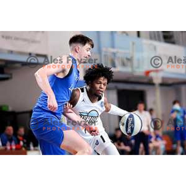 Wendell Jerome Green Jr of Ilirija in action during OTP Bank League 2025/2026 basketball match between Ilirija and Zlatorog Lasko in Ježica, Ljubljana, Slovenia on October 25, 2025. Photo: Filip Barbalic