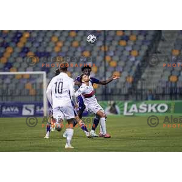 in action during Prva liga Telemach 2025/2026 football match between Maribor and Primorje at Ljudski vrt, Maribor, Slovenia on October 25, 2025 Photo: Sebastijan Andrejek Bukovec