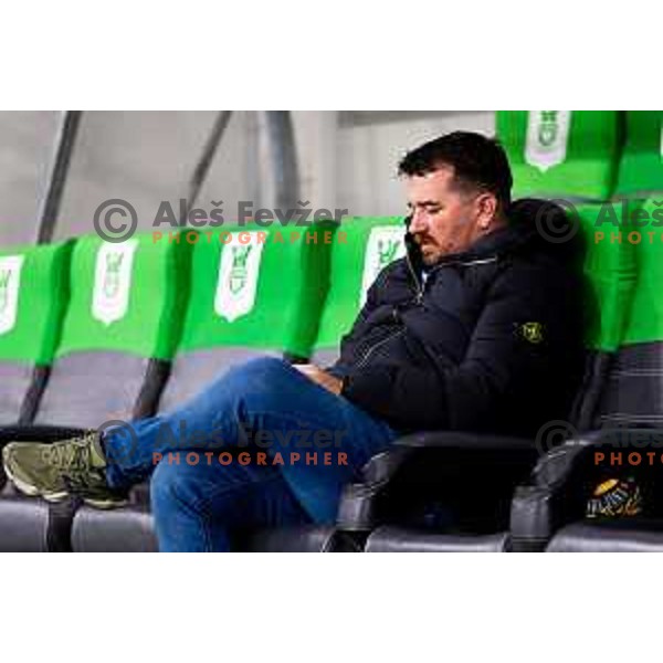Goran Boromisa prior to the Prva liga Telemach 2025/2026 football match between Olimpija and Domžale in Stozice, Ljubljana, Slovenia on October 26, 2025. Photo: Filip Barbalic