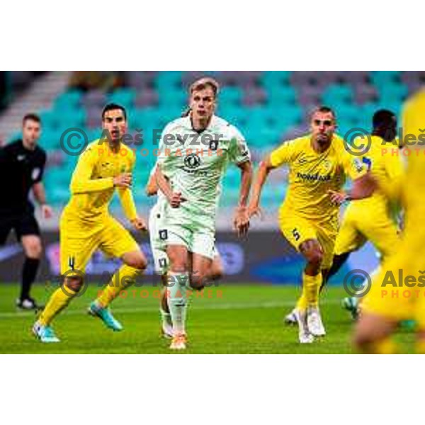 Ivan Durdov of Olimpija in action during Prva liga Telemach 2025/2026 football match between Olimpija and Domžale in Stozice, Ljubljana, Slovenia on October 26, 2025. Photo: Filip Barbalic