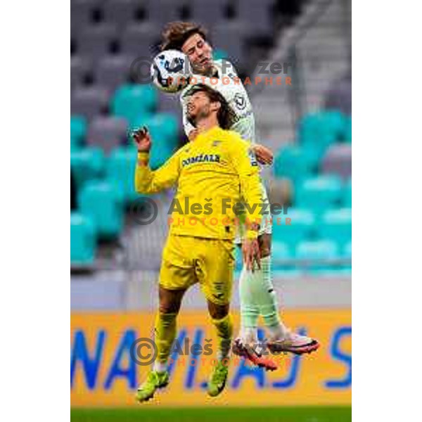 Marko Brest of Olimpija in action during Prva liga Telemach 2025/2026 football match between Olimpija and Domžale in Stozice, Ljubljana, Slovenia on October 26, 2025. Photo: Filip Barbalic