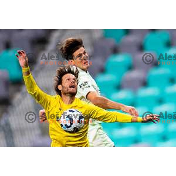 Marko Brest of Olimpija in action during Prva liga Telemach 2025/2026 football match between Olimpija and Domžale in Stozice, Ljubljana, Slovenia on October 26, 2025. Photo: Filip Barbalic