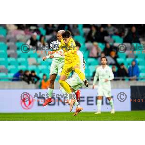 Thalisson Charles Alves Moreira of Olimpija in action during Prva liga Telemach 2025/2026 football match between Olimpija and Domžale in Stozice, Ljubljana, Slovenia on October 26, 2025. Photo: Filip Barbalic