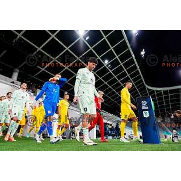 Agustin Doffo of Olimpija prior to the Prva liga Telemach 2025/2026 football match between Olimpija and Domžale in Stozice, Ljubljana, Slovenia on October 26, 2025. Photo: Filip Barbalic