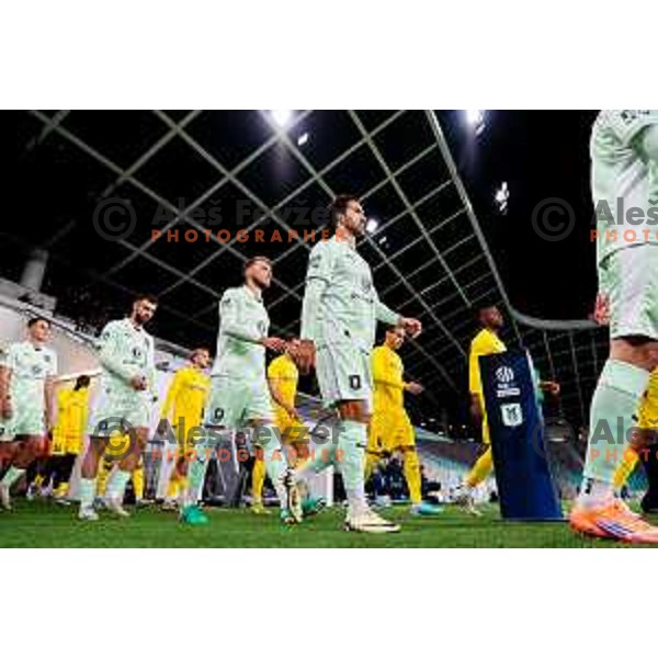 Diogo Miguel Guedes De Almeida of Olimpija prior to the Prva liga Telemach 2025/2026 football match between Olimpija and Domžale in Stozice, Ljubljana, Slovenia on October 26, 2025. Photo: Filip Barbalic