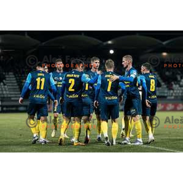 in action during Prva liga Telemach 2025/2026 football match between Mura and Celje at Fazanerija, Murska Sobota, Slovenia on October 25, 2025 Photo: Sebastijan Andrejek Bukovec
