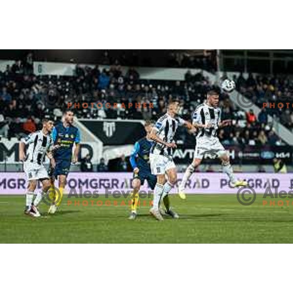 in action during Prva liga Telemach 2025/2026 football match between Mura and Celje at Fazanerija, Murska Sobota, Slovenia on October 25, 2025 Photo: Sebastijan Andrejek Bukovec