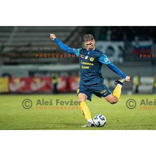 in action during Prva liga Telemach 2025/2026 football match between Mura and Celje at Fazanerija, Murska Sobota, Slovenia on October 25, 2025 Photo: Sebastijan Andrejek Bukovec