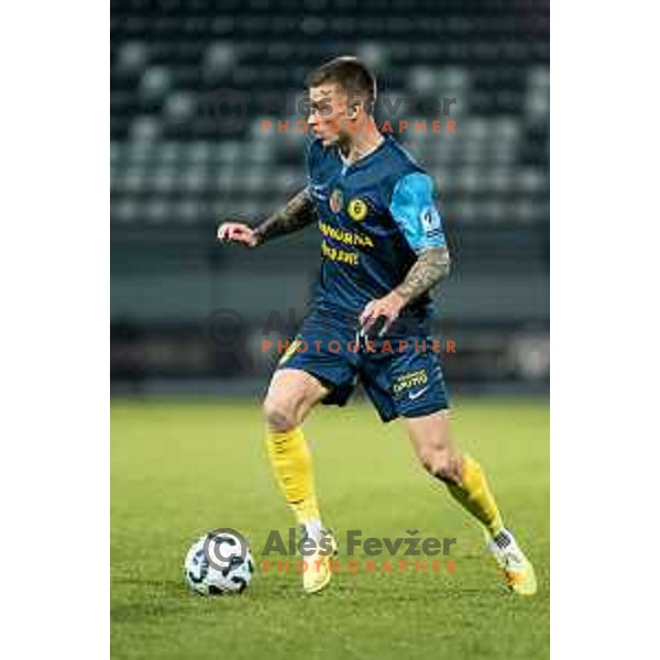 Franko Kovacevic in action during Prva liga Telemach 2025/2026 football match between Mura and Celje at Fazanerija, Murska Sobota, Slovenia on October 25, 2025 Photo: Sebastijan Andrejek Bukovec